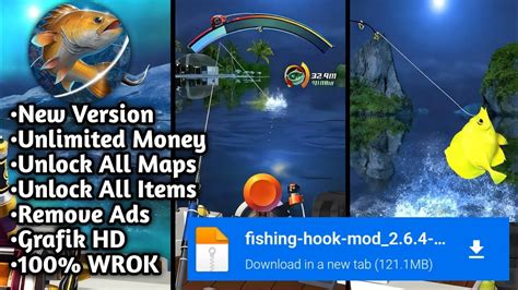 Fishing Hook v2.5.6 MOD APK (Unlimited Money).